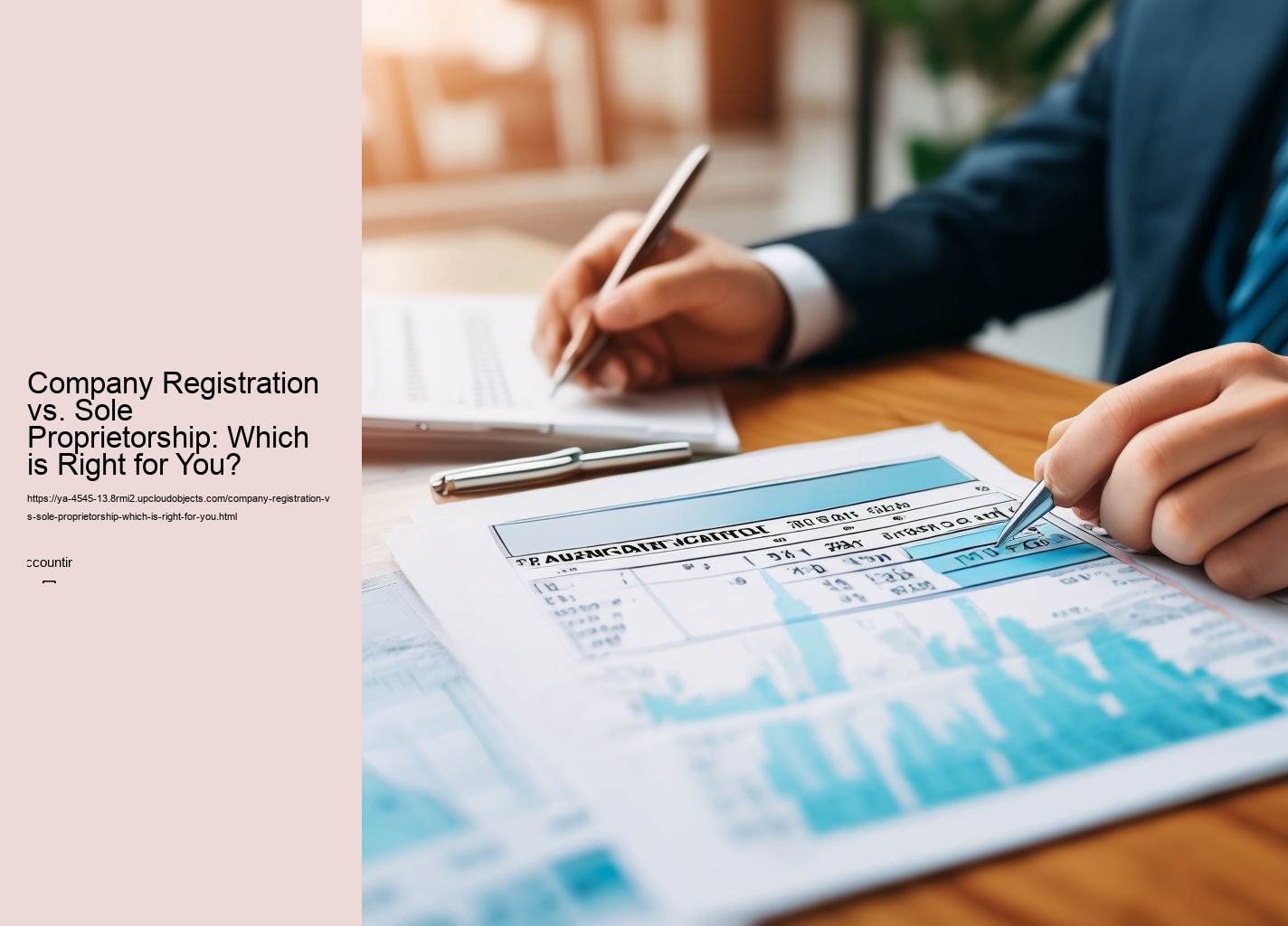 Company Registration vs. Sole Proprietorship: Which is Right for You?