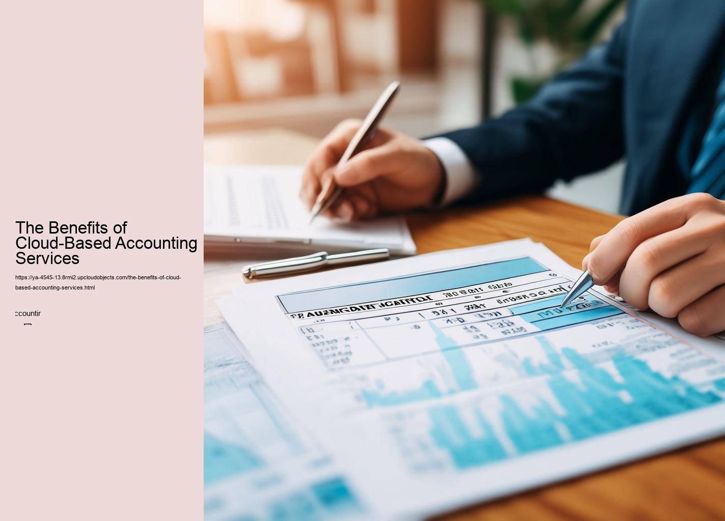 The Benefits of Cloud-Based Accounting Services