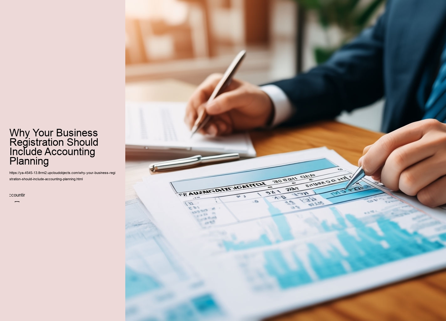 Why Your Business Registration Should Include Accounting Planning